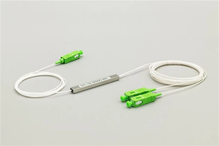 1×2 PLC Fiber Splitter, Mini Modul, SC/APC