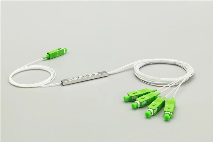 1×4 SC APC Plc Fiber Splitter, Mini Modul