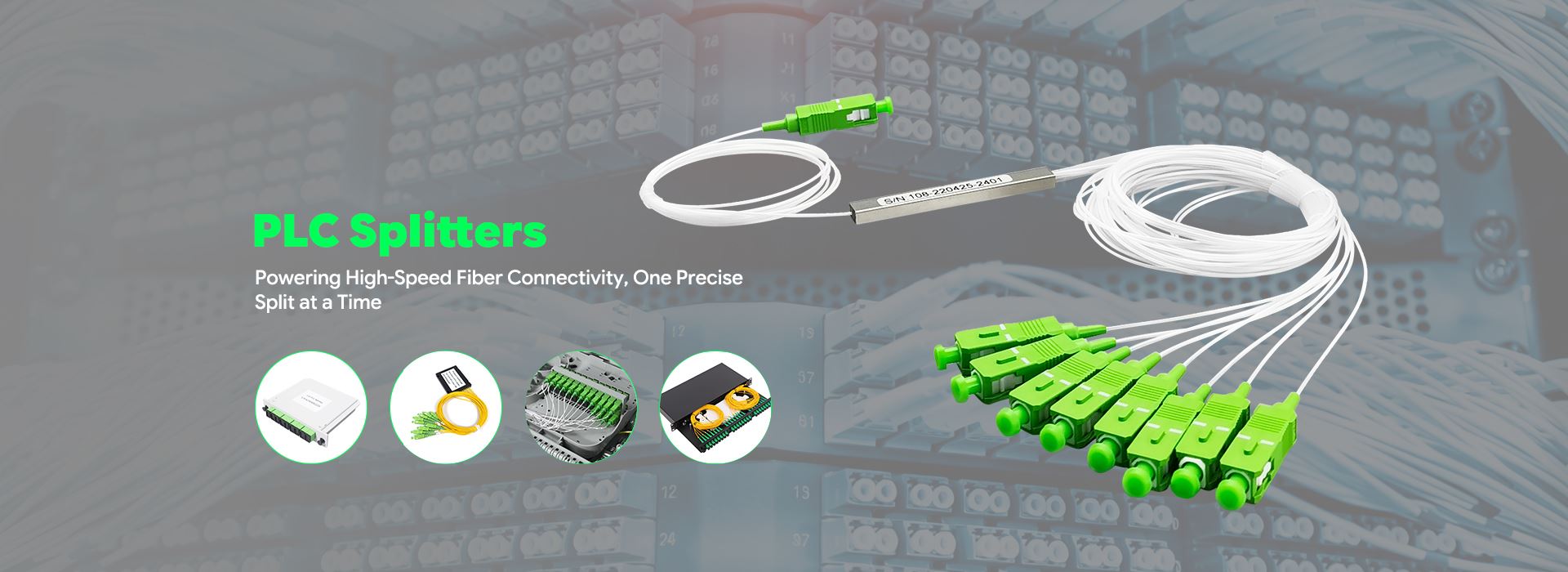 Fiber Optic PLC Splitter Manufacturer