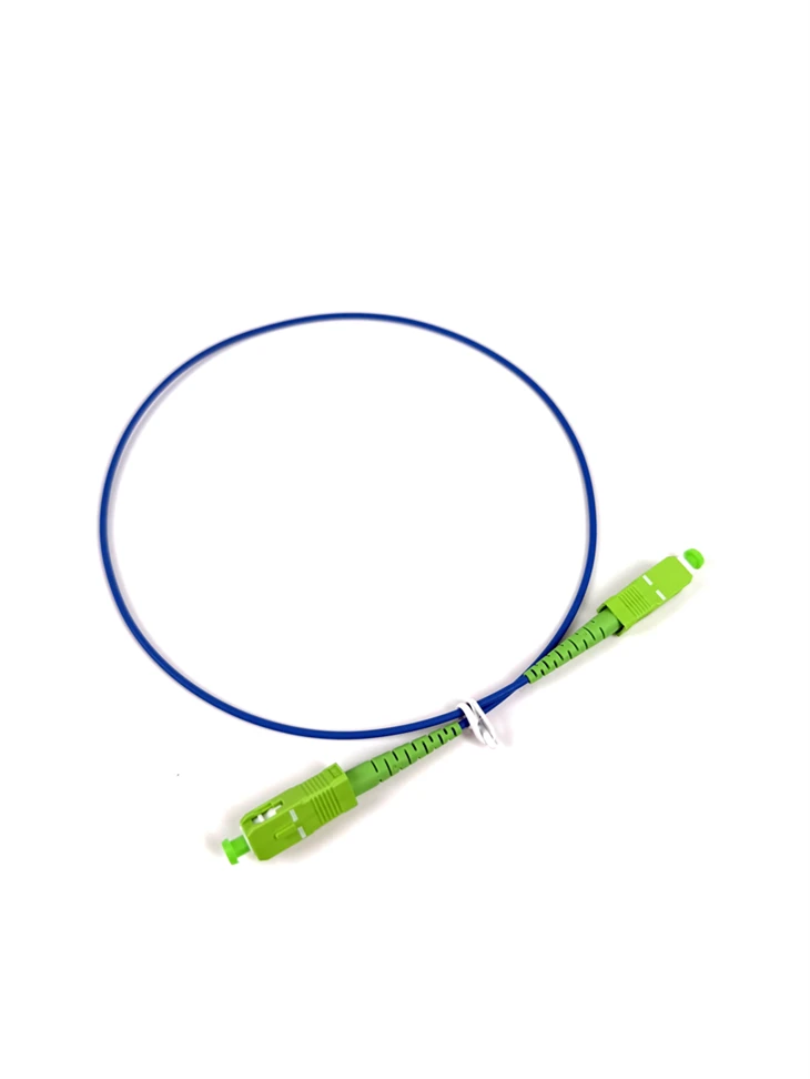 SC/APC 0,5M Ultra-Kort Singlemode Patch-ledning 60dB returtab