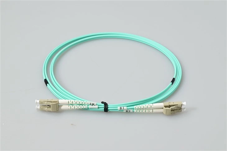 LC til LC OM3 50/125 Multimode Duplex Fiber Patch-kabel