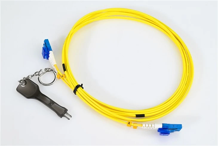 Fiberoptisk Lc Upc Til Lc Upc Patch Kabel Duplex